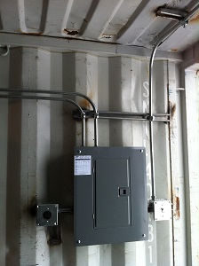 shipping container panel