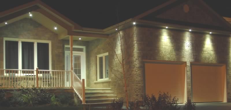 Residential Soffit Lights